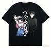 Steins Gate Baumwoll-T-Shirt 2026 Neues Modell Shirt Persönlichkeit Kleidung Ganzjahreskleidung Kurz Streetwear Trendiges hochwertiges T-Shirt