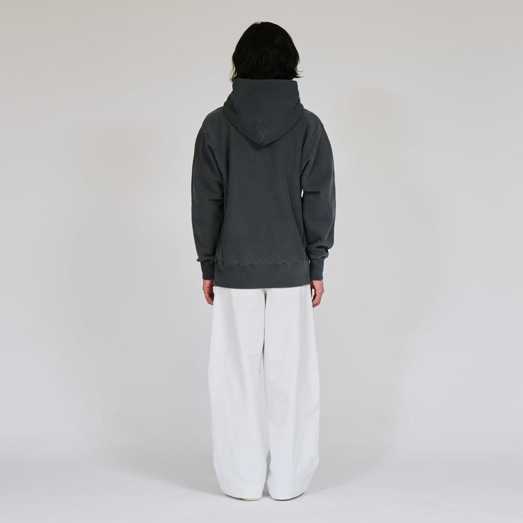 REVERSE WEAVE(R) Hooded Sweatshirt, Long Sleeve, 11.5oz Cotton, USA, One-Point Logo Embroidery, C3-C118-055-M-25FW