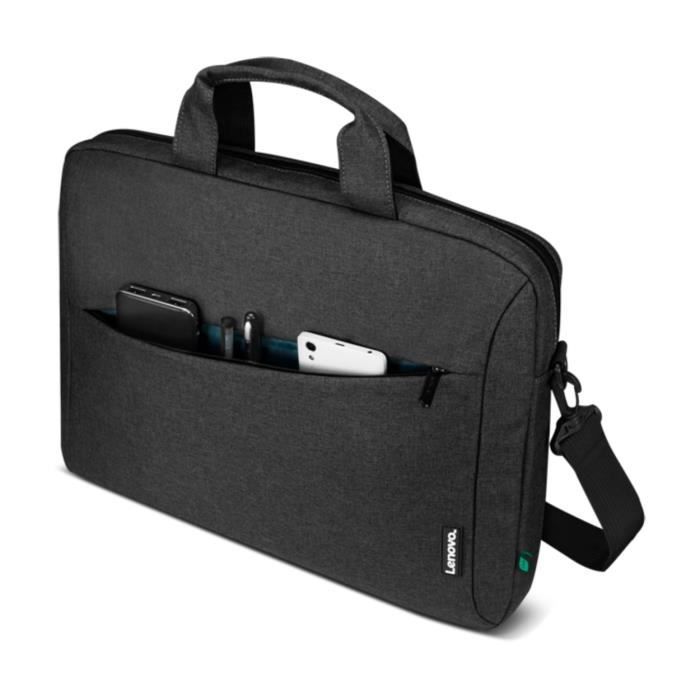 Sacoche pour ordinateur portable Lenovo T210 Noir - Design élégant et hydrofuge - Grande capacité de rangement