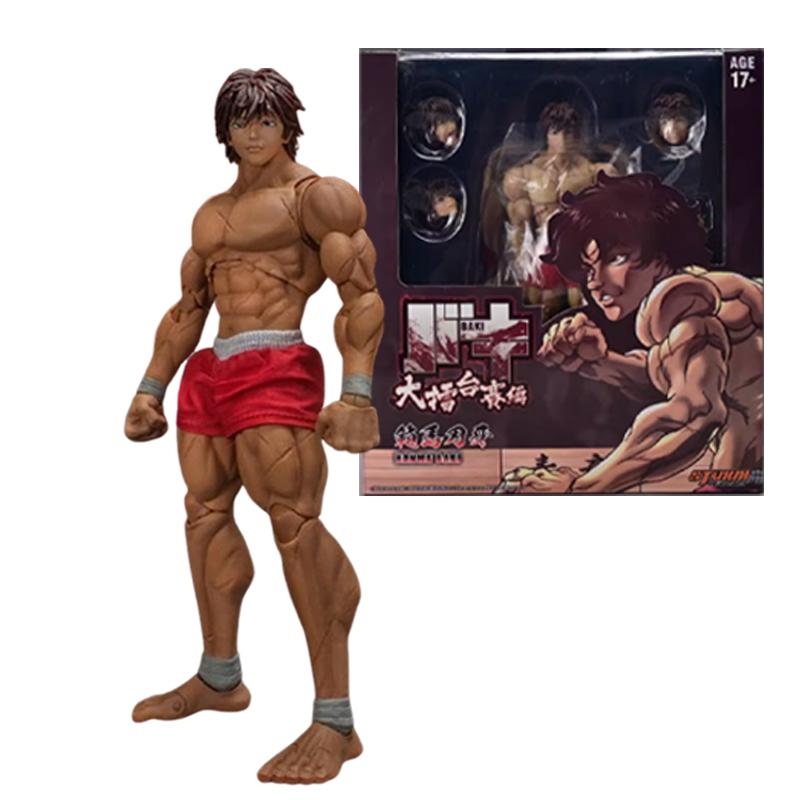 

Storm Toys St 1/12 Ханма Юдзиро Баки Ханма Фигурка Действия Ko St Storm Toys Сын Огра Баки Ханма Модель Игрушки Подарки на День Рождения with box
