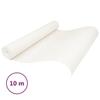 Papier peint 3D - vidaXL - 10x0,53 m - Tissu intissé - Crème - Mat