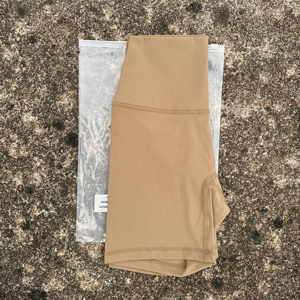 Women's High-Waist Double-Sided Brushed Cycling Yoga Shorts | Breathable, High Elastic, Anti-Exposure 4-Point Design