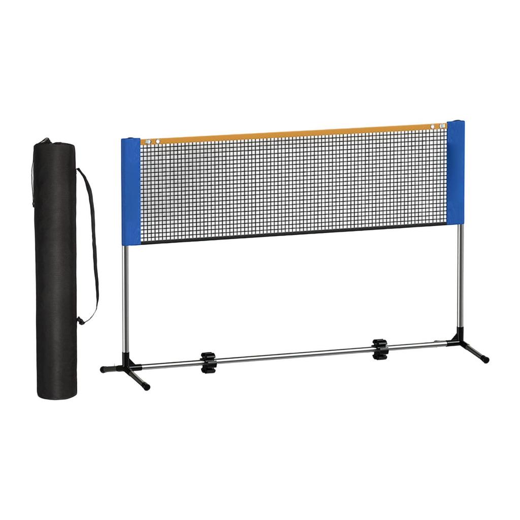 Portable Badminton Net Set Easy Setup Sport for Yard Backyard Game Beach Stainless Steel