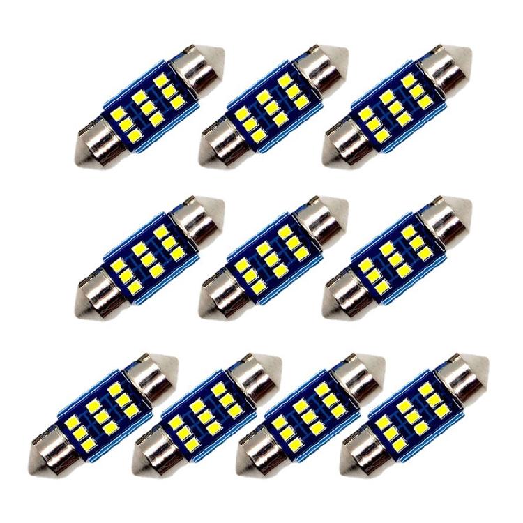 

10xLED for Dome Map Courtesy Reading Light 9/12/15/18SMD 2016 License Plate Lamp