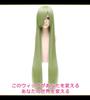CaseEden Cosplay Wig, Premium Long, 100cm, Heat Resistant, Light Moss Green and Dull Green, WIG6179