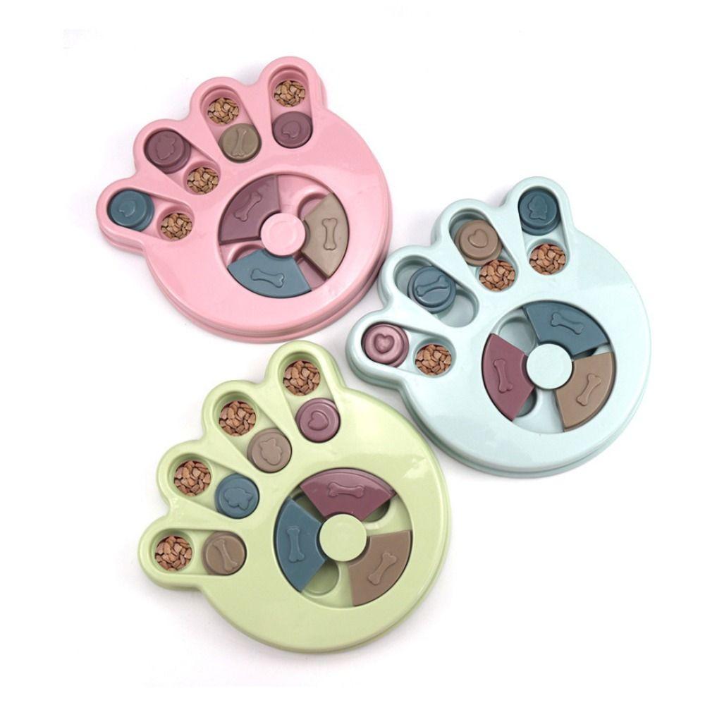Anti-Choking Pet Slow Bowl Durable Pet Food Dispenser Dog Puzzle Toys  Puppy Training