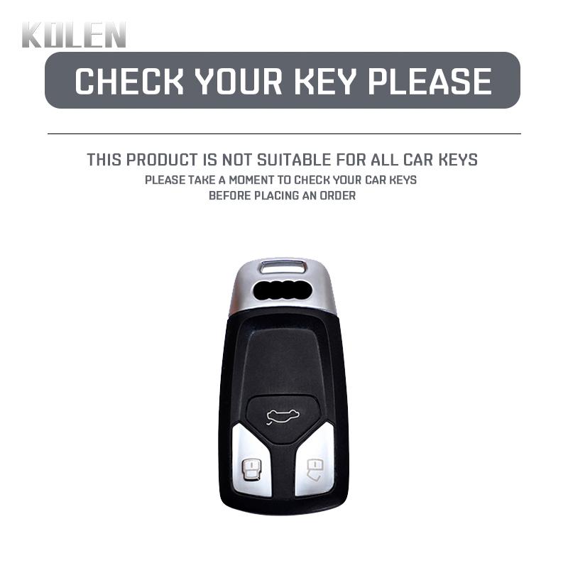 Premium TPU Car Remote Key Case Cover Shell for A4 B9 A5 A6L A6 S4 S5 S7 8W Q7 4M Q5 TT TTS RS Coupe Keychain Accessories