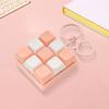 1Pc 9 Keys Keyboard Keychain Keyboard Button Fingertip Key Cap Pendant Relieve Stress And Pass Time Toys For Children Adults