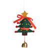 Christmas Ornament Small Boot Mitten Santa Snowman Gingerbread Man Xmas Tree Hanging Ornament Holiday Decorative Car Pendant for Wall Window Decor