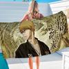 Bleach Anime Anime Beach Swimming Towel Soft Absorbent Washcloth Children's Gifts for Kids Travel Camping Gym