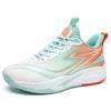 Mesh basketball shoes men's combat boots youth actual combat sports shoes running shoes junior high school children and students sports training