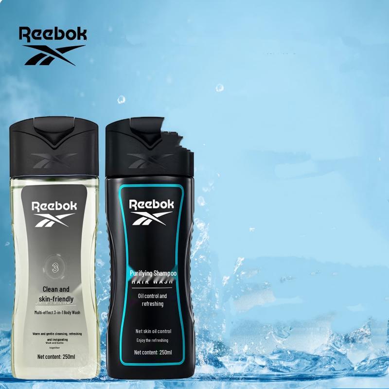 Reebok Men s Oil Control Shampoo & 3-in-1 Shower Gel Set