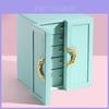 Leather Jewelry Box With Multi Layer Storage For Wedding Gifts And Travel