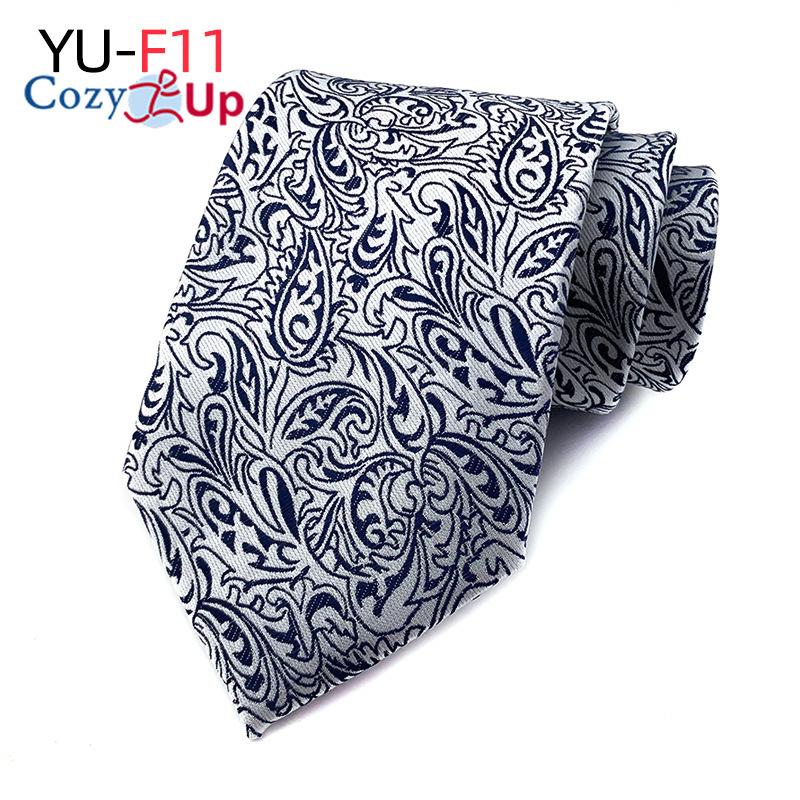 3.15"(8cm) Fashion Striped PaisleyTies Men Plaid Flower Necktie for Wedding