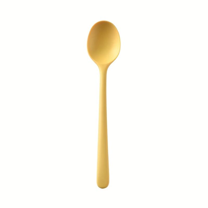 Heat-Resistant Non-Stick Silicone Spoons - Colorful Kitchen Utensils for Cooking,Baking, And Mixing  Kitchen Essentials