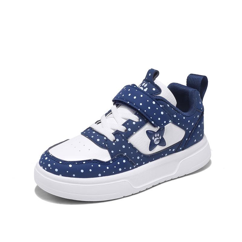 Girls board shoes 2025 spring and autumn new leather waterproof children's casual shoes boys school versatile sports shoes