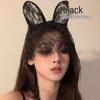 Tiara Fofa de Gato e Orelhas de Coelho para Cosplay, Acessórios de Cabelo Kawaii Estilo Soft Girl Japonês para Fotos