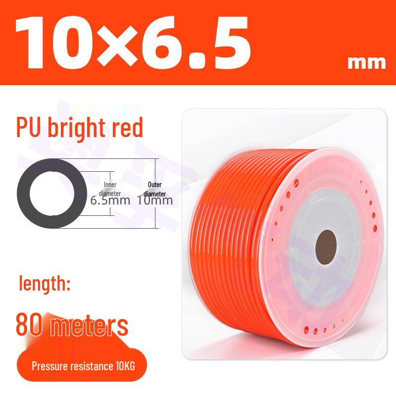 Transparent PU Air Hose for Compressors: Sizes 3-22mm