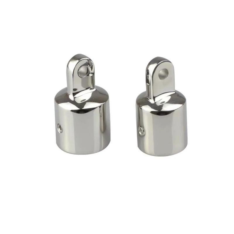 20mm 22mm 25mm 316 Stainless Steel Boat Bimini Top Eye End Cap Marine Hardware Boat Accessories Fitting for Canopy Frame