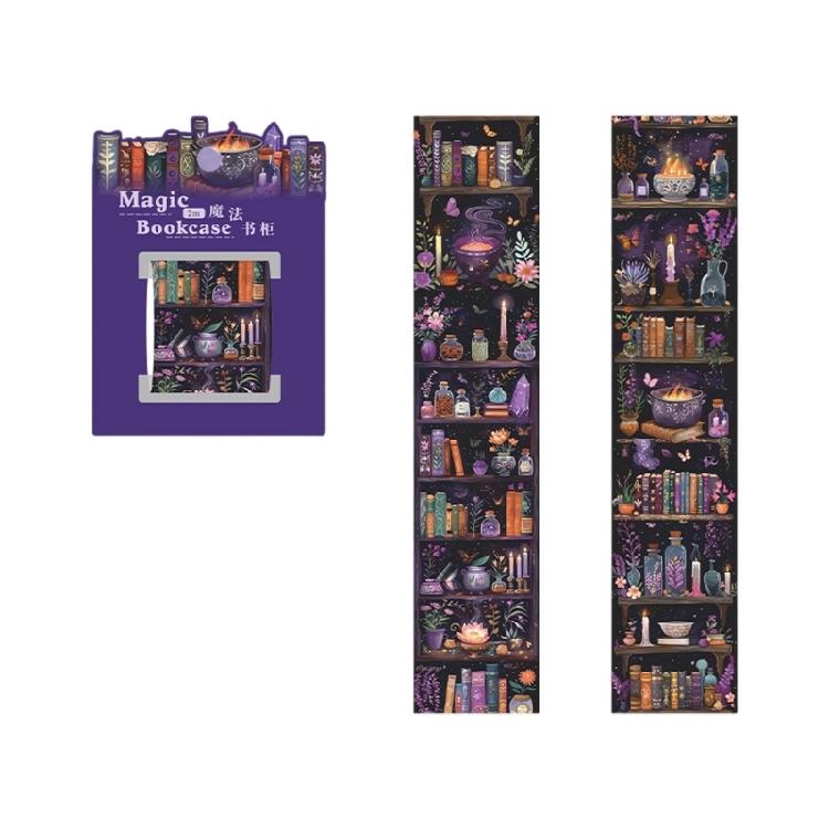 6 Rollen Bücherregal PET Aufkleber Dekorative Klebebänder 40mmX2m Für Scrapbooking Kartenherstellung Journal Planer Notizbuch Fotoalbum