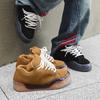 Brödskor vinterförtjockade nisch trendiga skor retro amerikansk platå avslappnade skateboardskor X