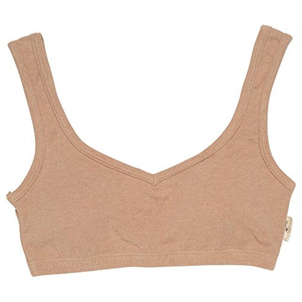 

Нежный и стабильный Relax Organic Brown M [Органический сад] хлопковый Бюстгальтер с минимальной текстурой