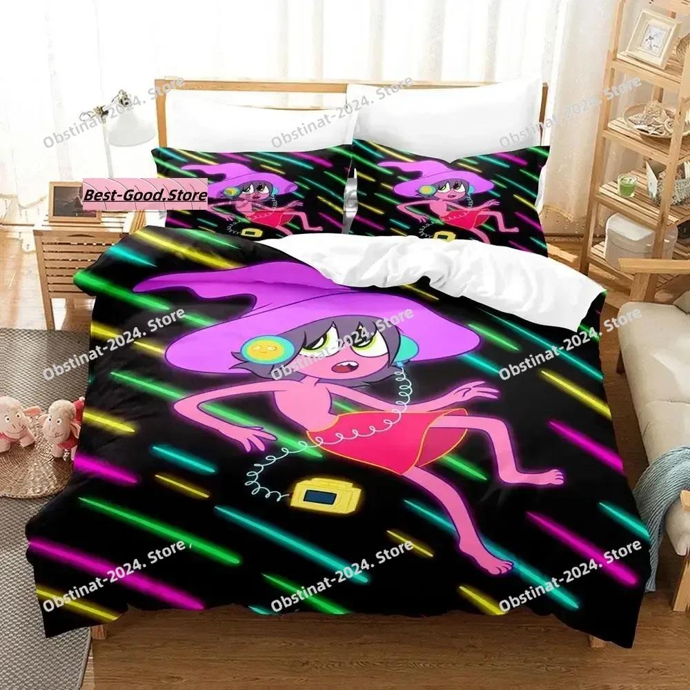 The Midnight Gospel Parallel Bars Bedding Set Single Twin Full Queen King Size Bed Set Aldult Kid Bedroom Duvetcover Sets 3D
