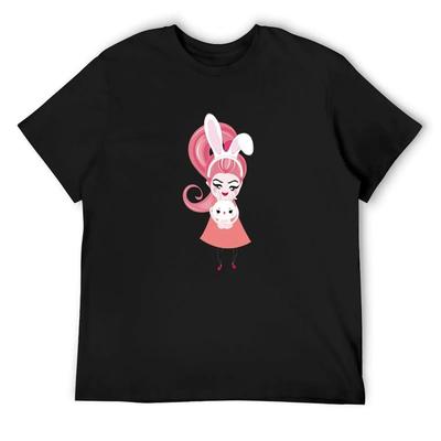 Easter Bunny T-Shirt Blue Lock T-shirts Oversize T-shirts Man Luxury Man Anime Shirts Men