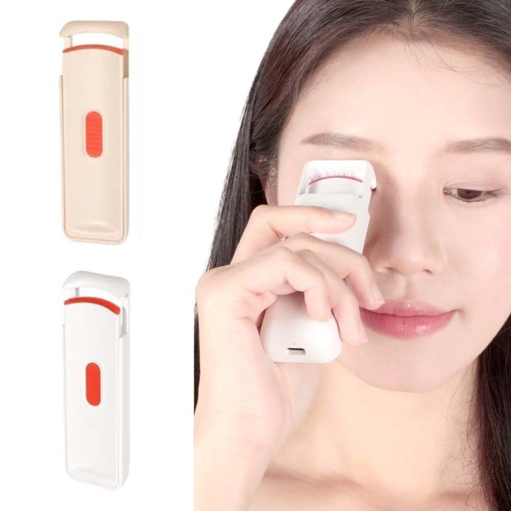 Fast Heating Heated Eyelash Curler Makeup Tools Lash Curling Applicator  Makeup