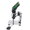 7 Inch Digital Microscope HD LCD Dispaly 1200x 12MP Soldering Microscope for Biological Observation and Watch Repair