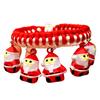 Fashion Braided Dog Collar with Cartoon Figure Bells Puppy Necklace Pet Supply