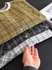 Women's Plaid Cotton Long-Sleeve Top - Slimming & Age-Reducing, Spring/Autumn Collection 2026