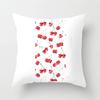 Pink Flower Pillowcase Wedding Gift Bedroom Sofa Decoration Bed Pillow Cover Home Decor Car Cushion Cover Cute Pillow Case 45*45