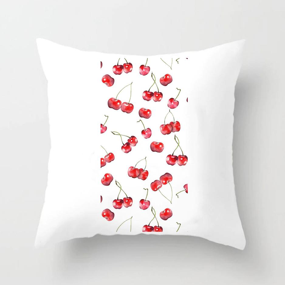 Pink Flower Pillowcase Wedding Gift Bedroom Sofa Decoration Bed Pillow Cover Home Decor Car Cushion Cover Cute Pillow Case 45*45