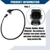 Hihaha No.MR569090 ABS Wheel Speed Sensor/Mitsubishi Compatible Shogun Pinin 1999-2007 Pajero Pinin 1999-2007 /