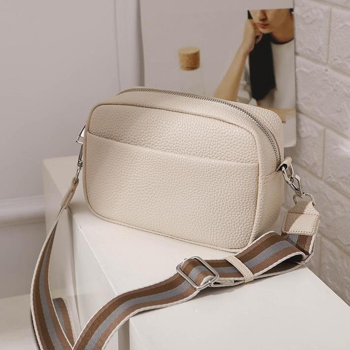 2026 NEW Fashion Solid Color PU Messenger Bag Women s Bag Women s Shoulder Bag Small Square Bag бежевый