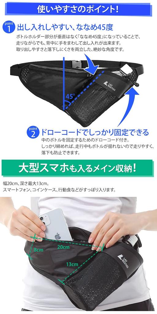 Radweather Running Waist Bag for Men and Mesh Design for Perfect for Outdoor and Jogging Pouch, Women, Ultra-Lightweight (96g), Stuffiness,