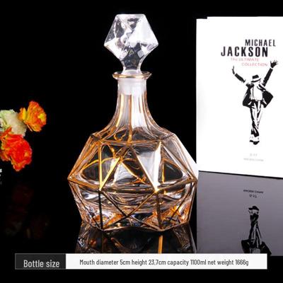 Flavinmci Diamantové Zlaté Křišťálové Karafy na Whisky