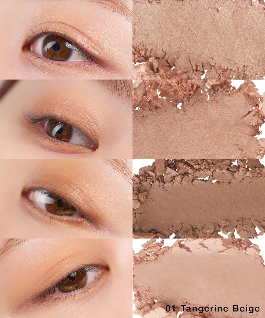 Petal Float Augenpalette 01 Tangerine Beige Lidschattenpalette Orange Beige zu/eins