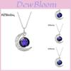 Stunning Zodiac Moonlight Gemstone Necklace In Geometric Design For Fashion Lovers