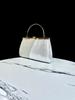 Minimalistische Abend-Clutch mit Strasssteinen für Party-Events und den täglichen Gebrauch