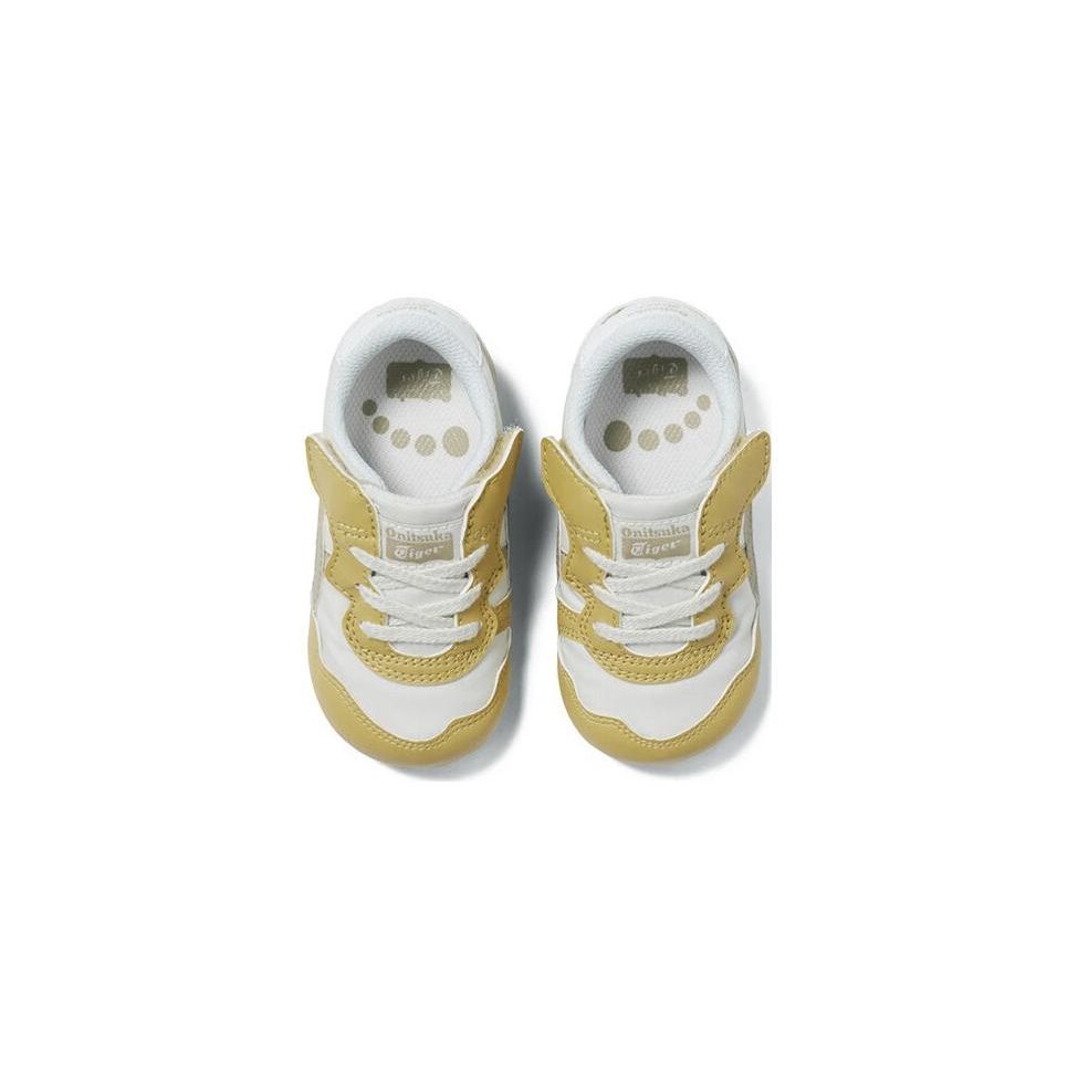 Onitsuka Tiger Comfortable Versatile Shock Absorbing Low Top Walking Shoes Baby Shoes Yellow 1184A083-750