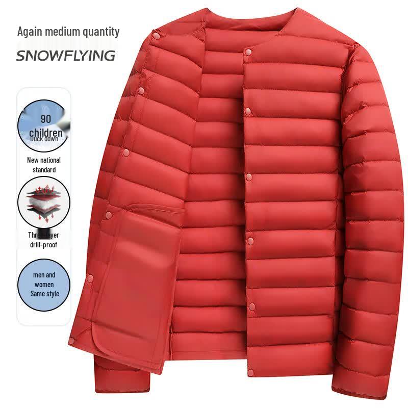 Xuezongfei Unisex Lightweight 90% Duck Down Jacket XXL