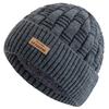 Uus stiil Unisex kirja sildiga talvemütsid Väljas kootud mütsid meestele naistele Beanie müts Plüüsist karusnahaga vooderdatud Soojad spordimütsid