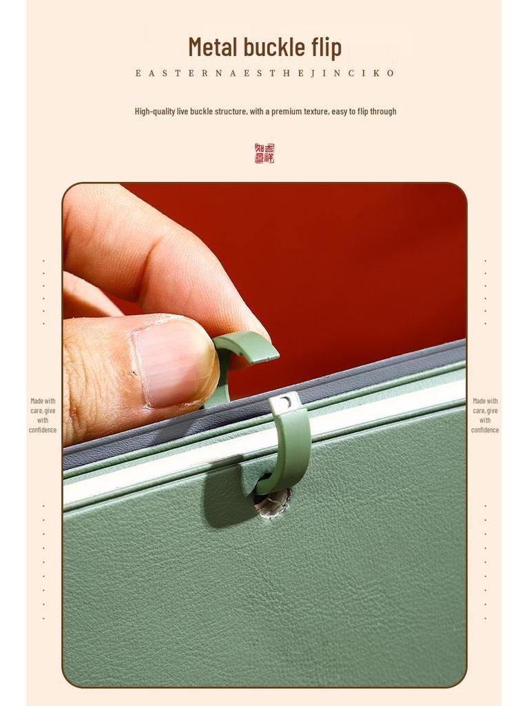 2026 Year of the Horse Leather Desk Calendar with Pen Holder, Custom Logo, Monthly Overview, Multifunctional Office Ornament.