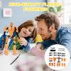 1 Set Action Figure Multi-Joint Movable Robot Toy Plastic Figure Doll for Home Office Desktop Decoration