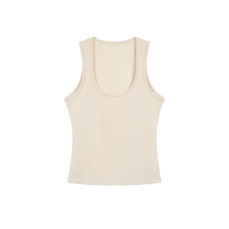 2026 Spring/Summer Women's U-Neck Modal Air Layer Camisole Top