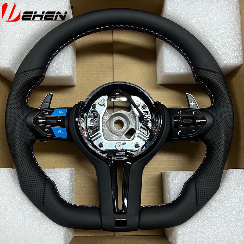 Compatible Steering Wheel Cover for BMW Models: X1 To X6, M3, M5, F10, F15, F30, X3, E70, E60, E90