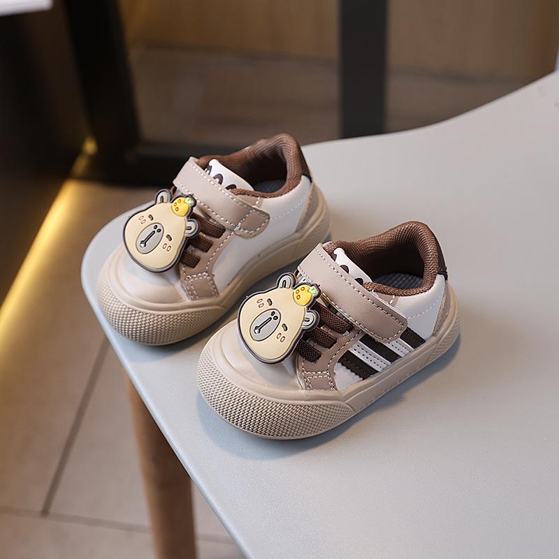Autumn New Boys' Sneakers 0-1 One-2 Year Old Baby Casual Shoes Girls Board Shoes Toddler Shoes