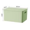 Plastic Storage Box with Lid - Ideal for Clothes, Snacks, and Sundries